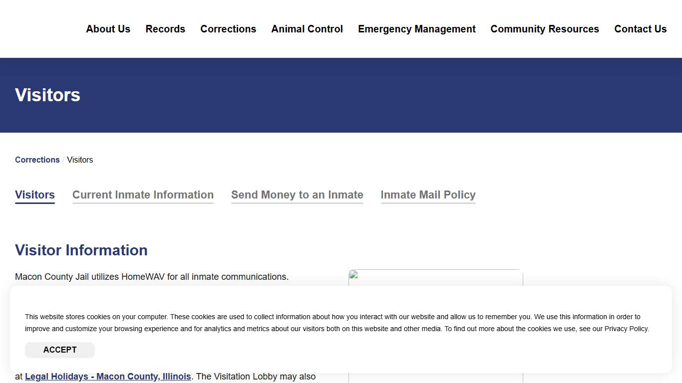 Visitor Information Macon County Sheriff's Office